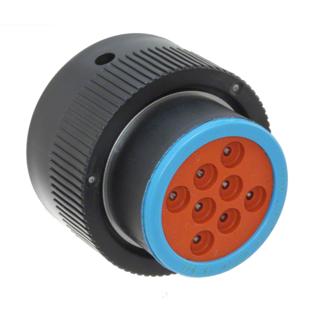CONN PLUG HSG FMALE 8POS INLINE