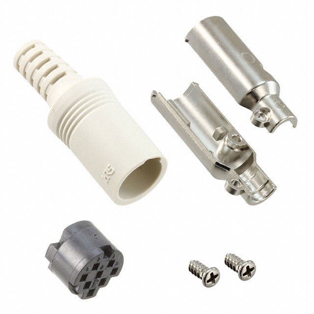 CONN PLUG HSNG MALE 8POS INLINE