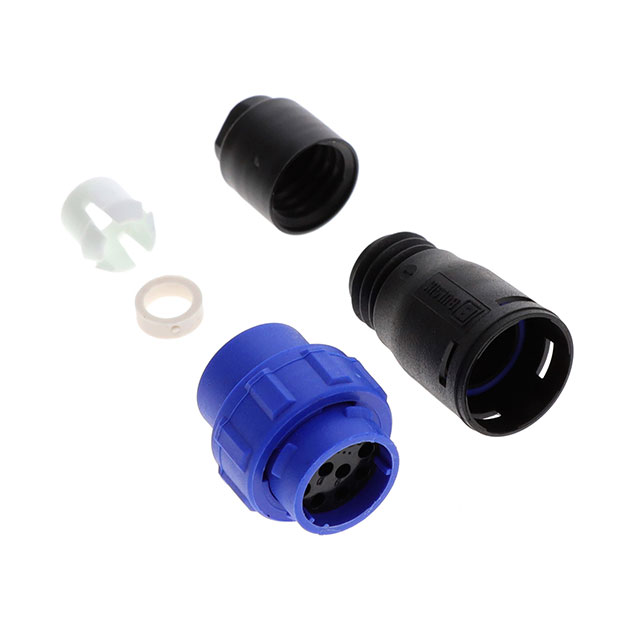 CONN PLG HSG MALE 10POS INLINE