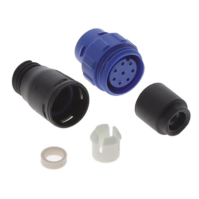 CONN RCPT HSG FMALE 8POS INLINE