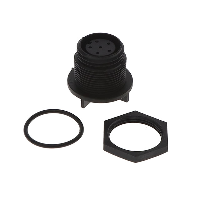 CONN RCPT HSG FMALE 6POS PNL MT