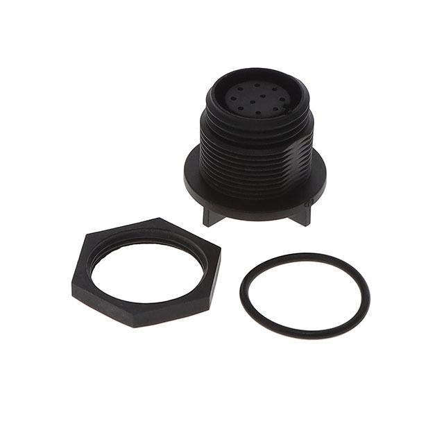 CONN RCPT HSG FMALE 10POS PNL MT