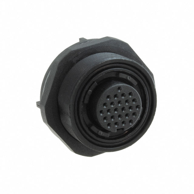 CONN RCPT HSG FMALE 25POS PNL MT