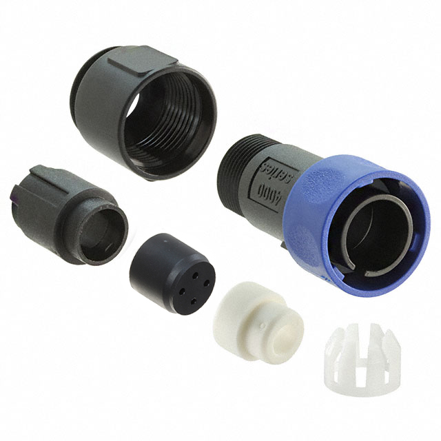 CONN PLUG HSG MALE 4POS INLINE