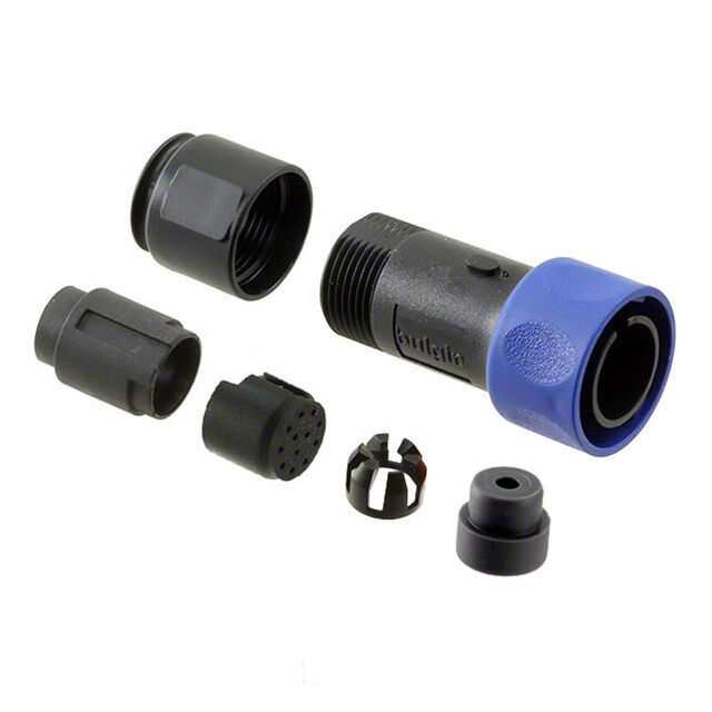 CONN PLG HSG MALE 12POS INLINE