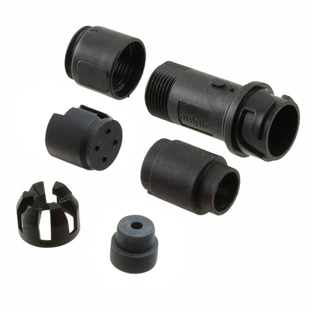 CONN RCPT HSG MALE 4POS INLINE