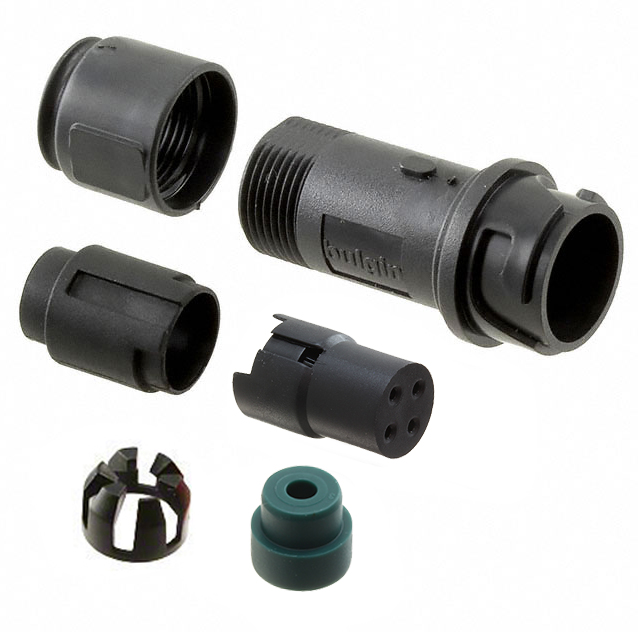 CONN RCPT HSG FMALE 4POS INLINE