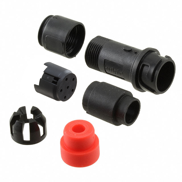 CONN RCPT HSG MALE 6POS INLINE