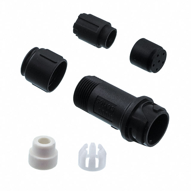 CONN RCPT HSG MALE 6POS INLINE