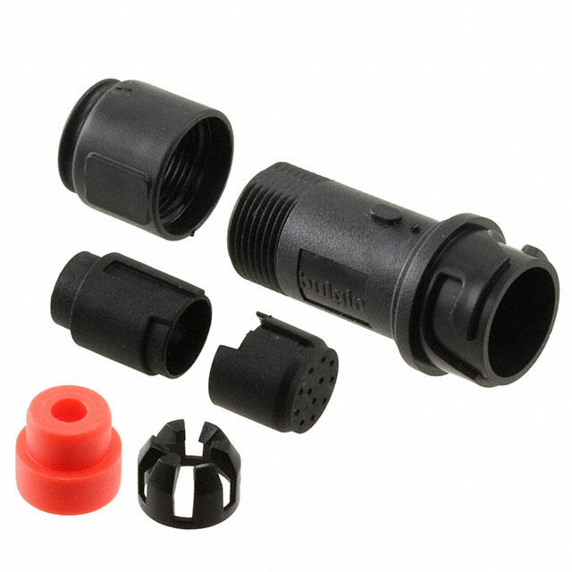 CONN RCPT HSG MALE 12POS INLINE