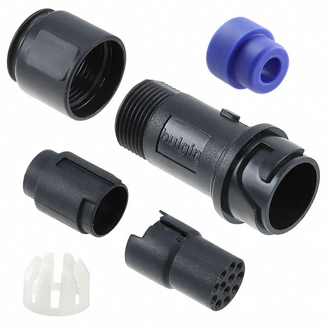 CONN RCPT HSG FMALE 12PS INLINE