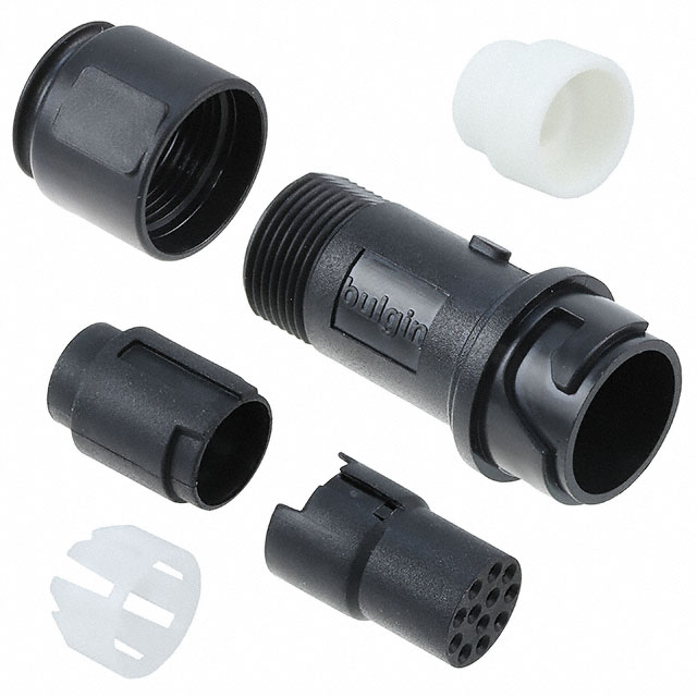 CONN RCPT HSG FMALE 12PS INLINE
