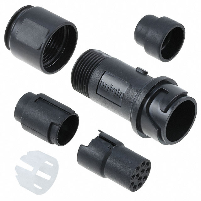 CONN RCPT HSG FMALE 12PS INLINE