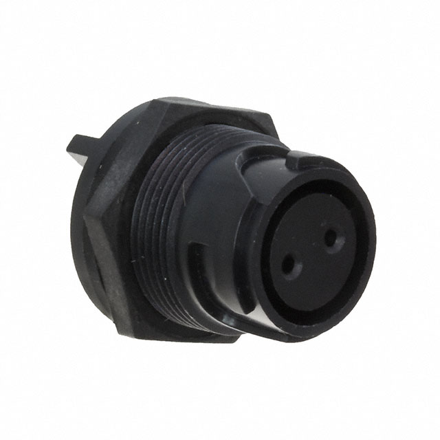 CONN RCPT HSG FMALE 2POS PNL MT