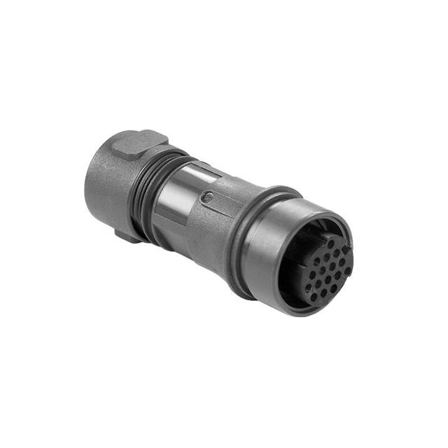 CONN RCPT HSG MALE 3POS INLINE