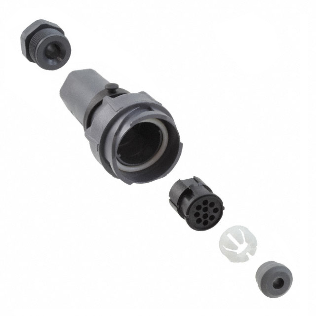 CONN PLG HSG MALE 10POS INLINE