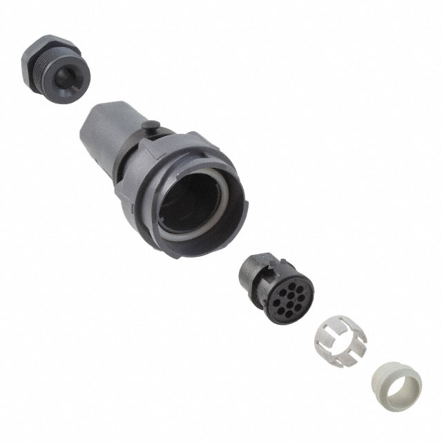 CONN RCPT HSG FMALE 10PS INLINE