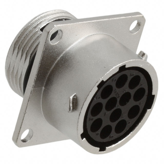 CONN RCPT HSG FMALE 12POS PNL MT