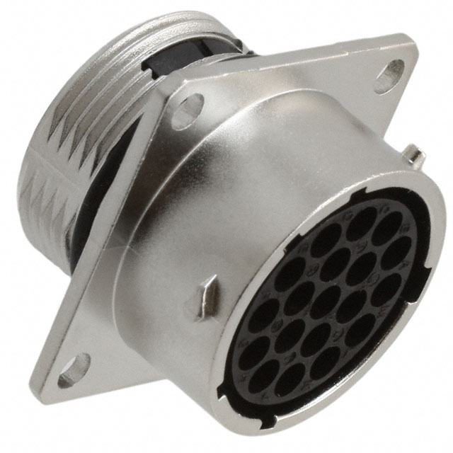 CONN RCPT HSG FMALE 19POS PNL MT