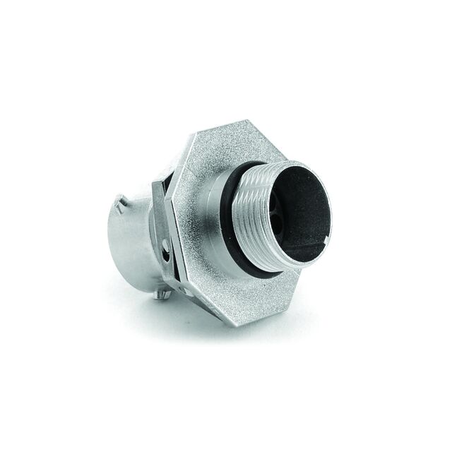 RECEPTACLE, JAM NUT, 8 POSITION,