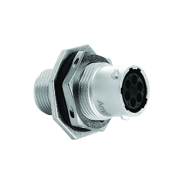 CONN RCPT HSNG FMALE 6POS PNL MT