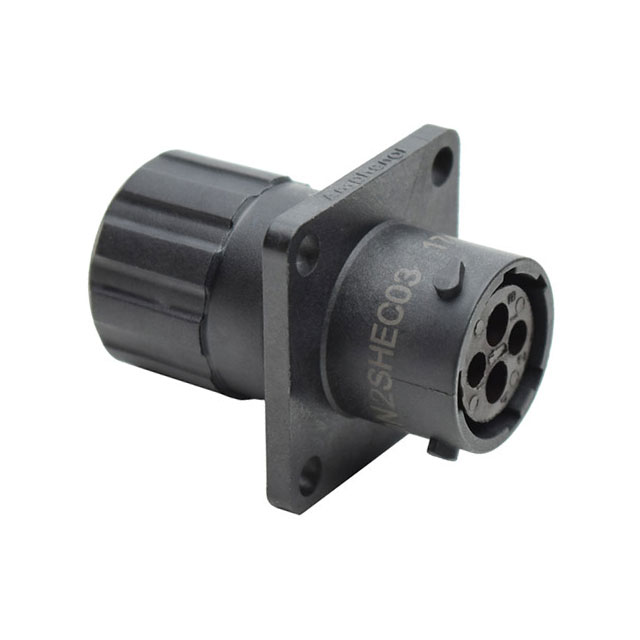 CONN RCPT HSG FMALE 4POS PNL MNT