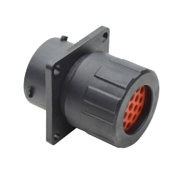 CONN RCPT HSG FMALE 19POS PNL MT