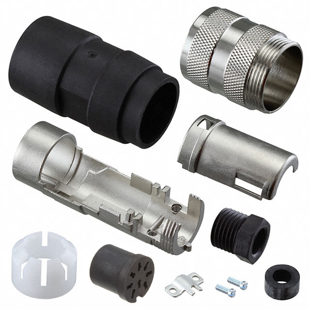 CONN PLUG HSNG MALE 8POS INLINE