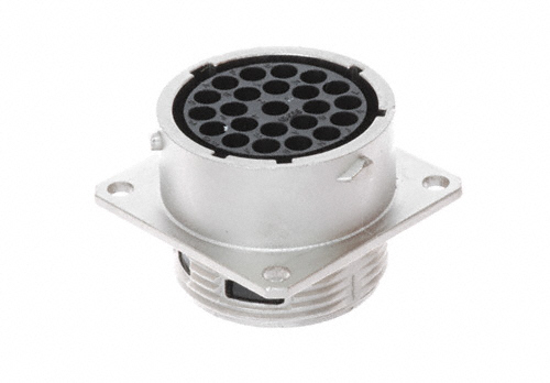 CONN RCPT HSG FMALE 23POS PNL MT