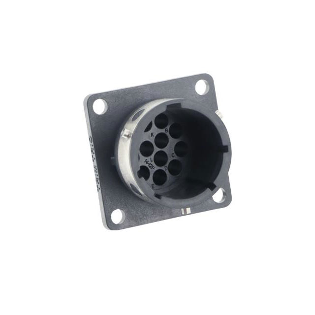 CONN RCPT HSG MALE 12POS PNL MT