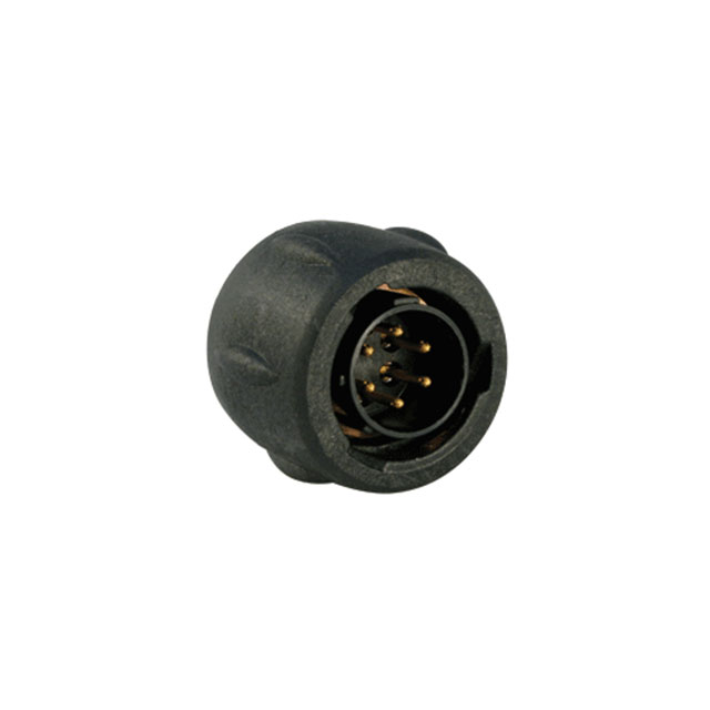 CONN PLUG HSNG MALE 6POS INLINE