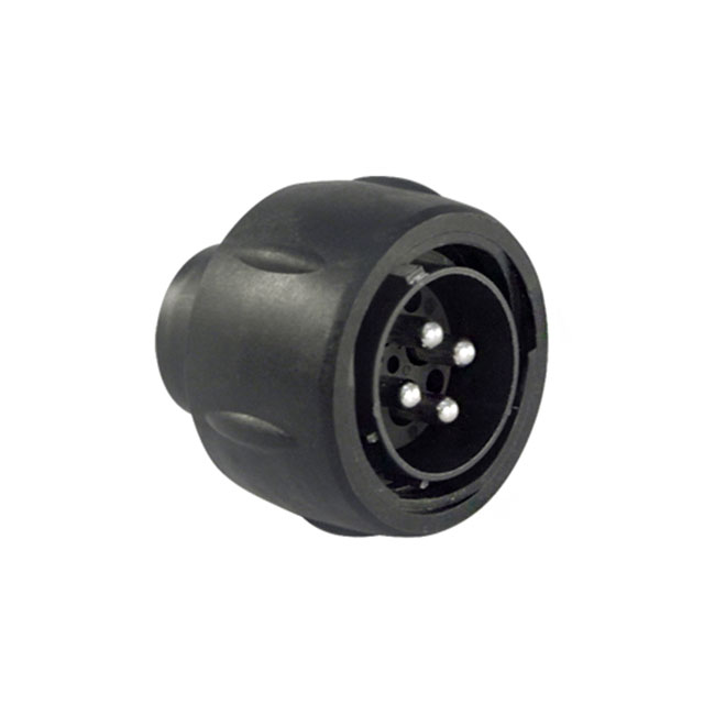 CONN PLUG HSG MALE 4POS INLINE