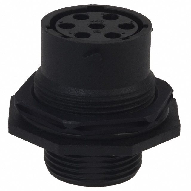 CONN RCPT HSG FMALE 7POS PNL MT