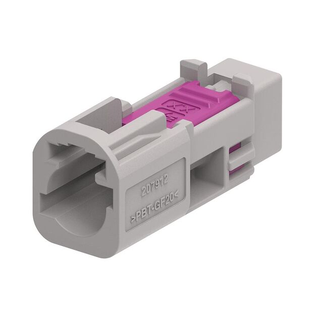 HFM PLUG SINGLE W/O CLIP SLOT AS