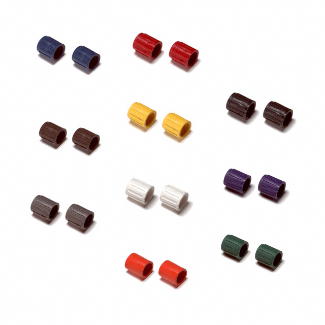 CONN HEX NUT BLACK