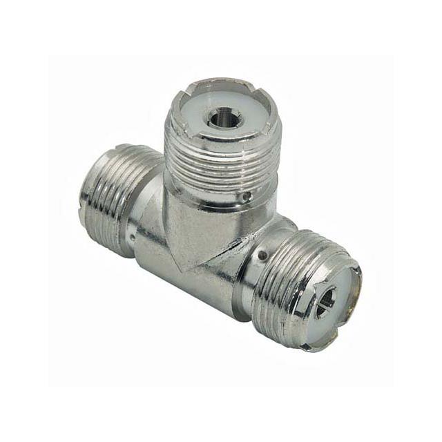 COAX ADAPT UHF TO UHF, DUAL