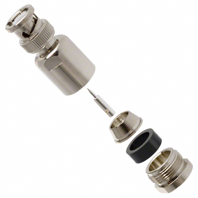 CONN BNC PLUG STR 50 OHM SOLDER