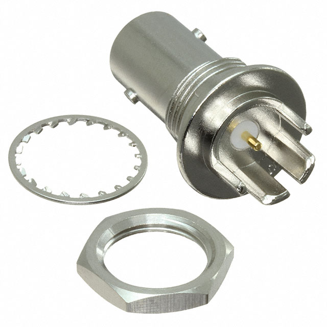 CONN BNC JACK STR 50OHM EDGE MNT