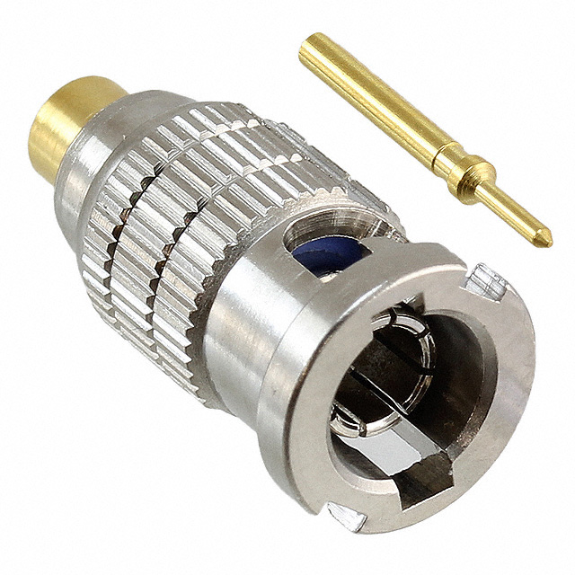 CONN HDBNC PLUG STR 50OHM SOLDER
