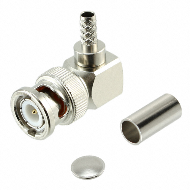 CONN BNC PLUG R/A 50 OHM SOLDER