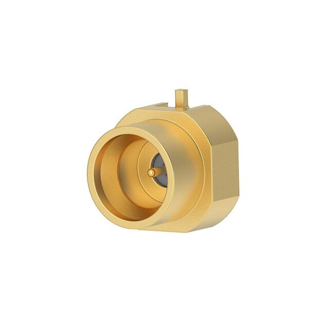 SMB PLUG R/A PCB 75 OHMS AIR DIE