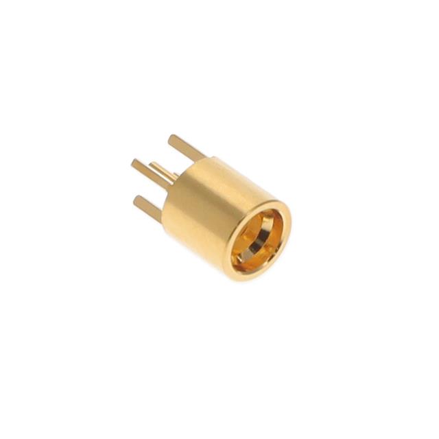 SMP MALE LIMITED DETENT VERT PCB
