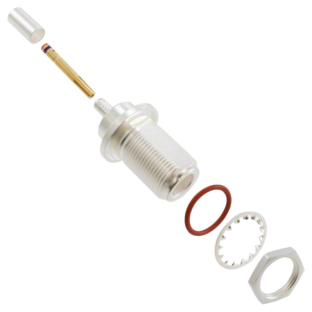 CONN N JACK STR 50 OHM CRIMP