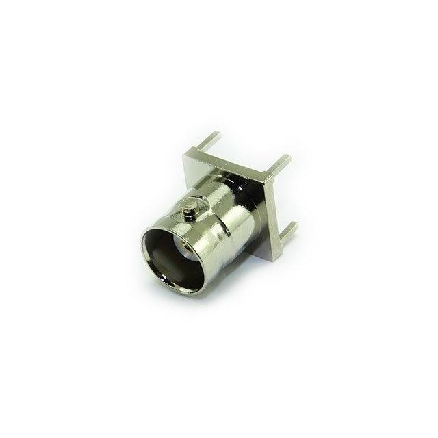 BNC PCB RECEPTACLE,50 OHM,SQUARE