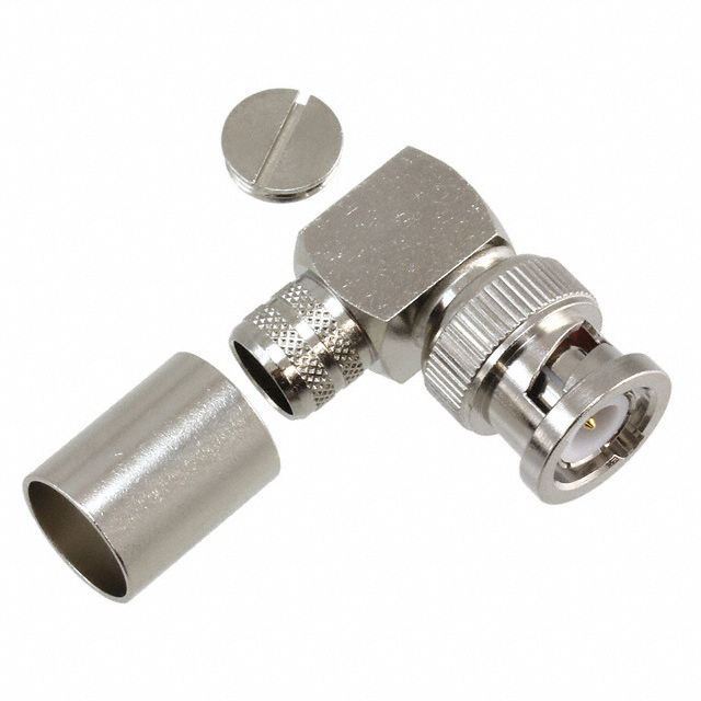 CONN BNC PLUG R/A 50 OHM SOLDER