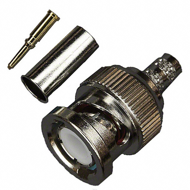 CONN BNC PLUG STR 50 OHM CRIMP