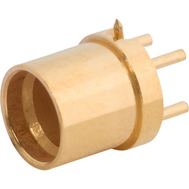 SMP MALE PCB THRU-HOLE CONNECTOR