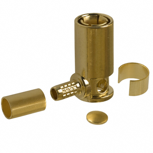 CONN SMB PLUG R/A 50OHM SOLDER