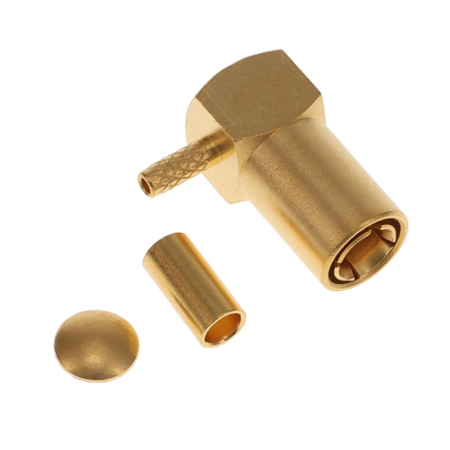 CONN SMB PLUG R/A 50 OHM SOLDER