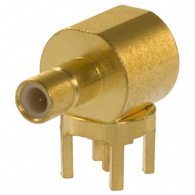 CONN SMB JACK R/A 50 OHM PCB